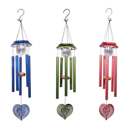 Assorted Glass/Metal 35 In. Wind Chime